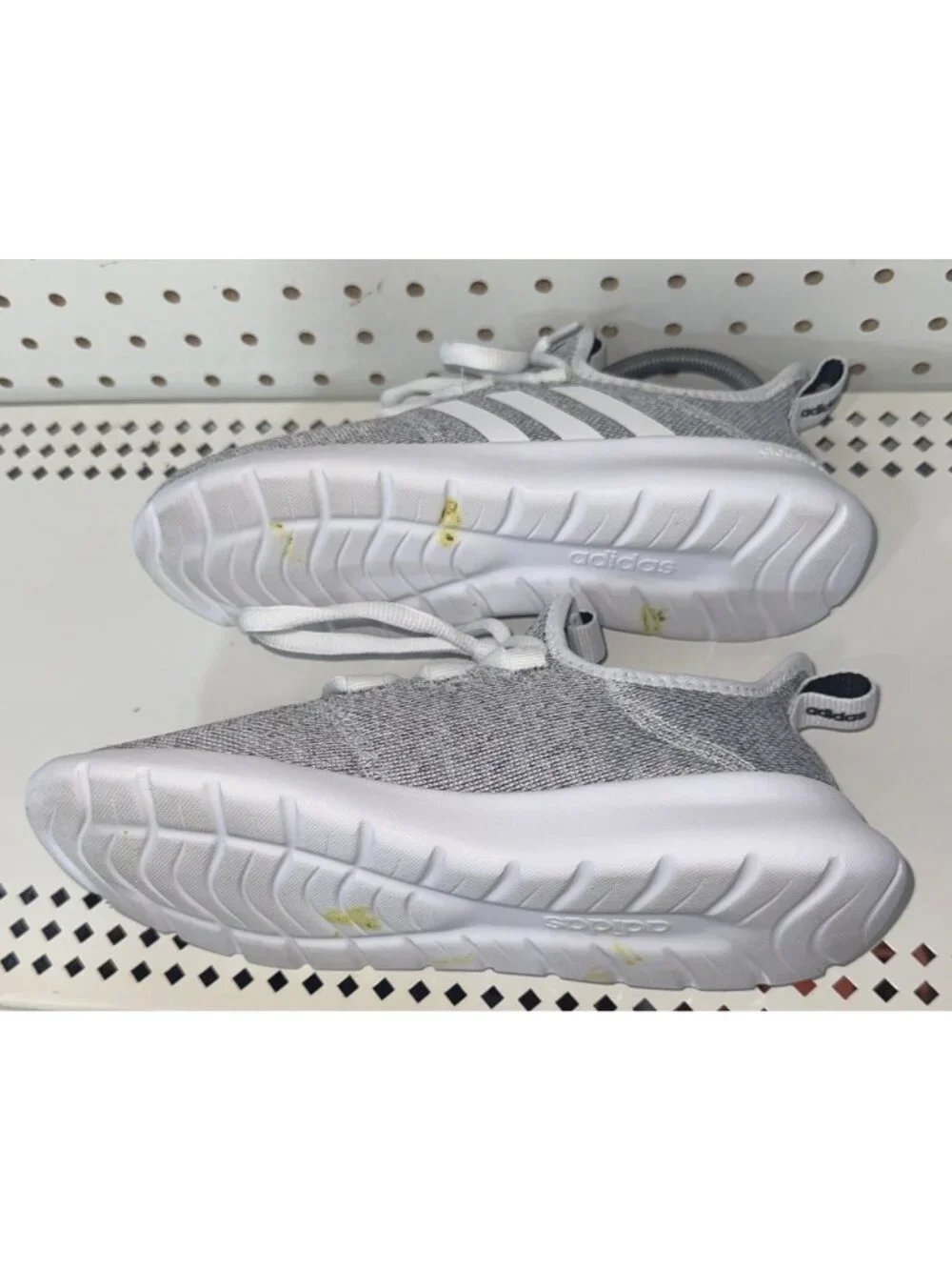 Adidas Cloudfoam Pure 2.0 Womens Athletic Running Shoes Size 7 White Black